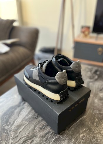 Erkek Gri Siyah Günlük Sneakers - Görsel 2