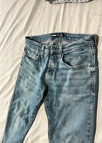 Mavi Erkek Denim Pantolon - Görsel 3