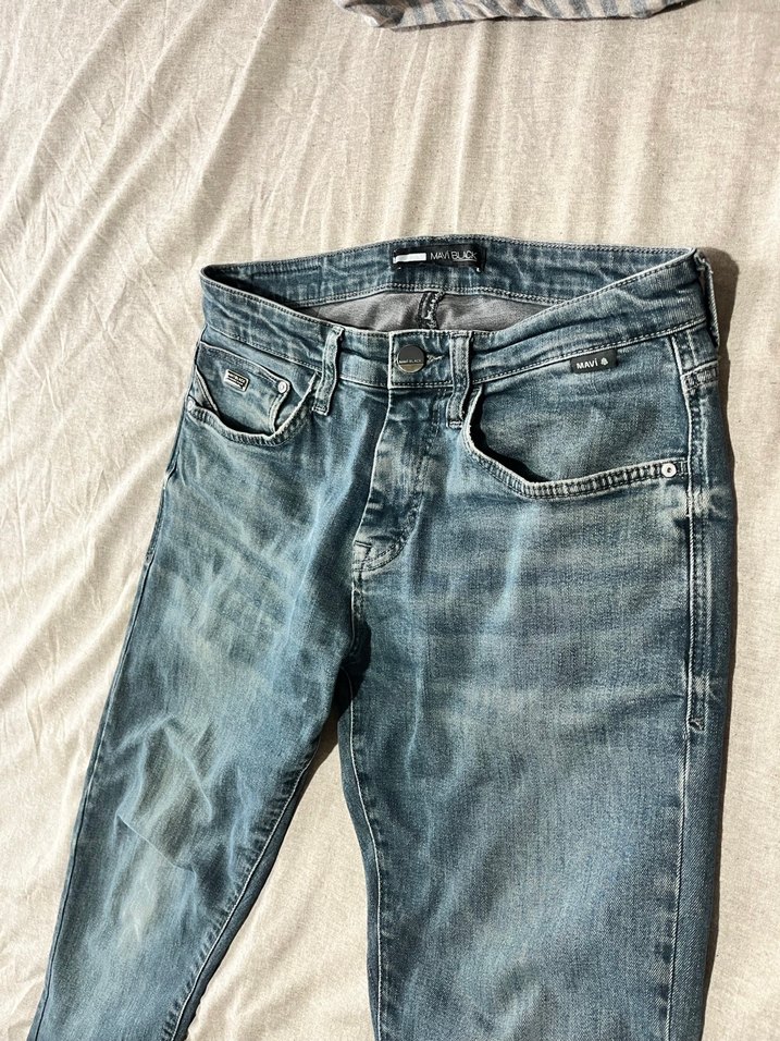 Mavi Erkek Denim Pantolon - Görsel 3