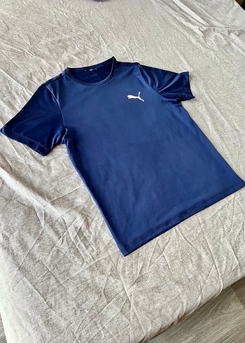 Erkek Lacivert Kısa Kollu Basic Tişört - Görsel 2