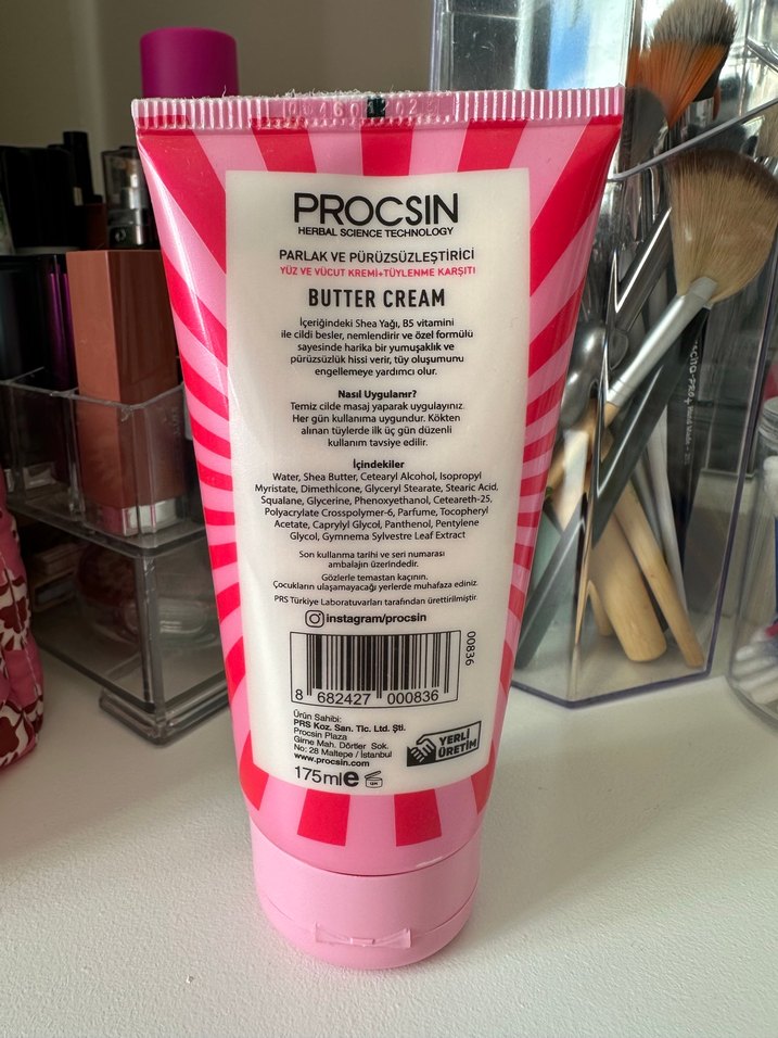Procsin Nemlendirici Vücut Kremi - Görsel 2