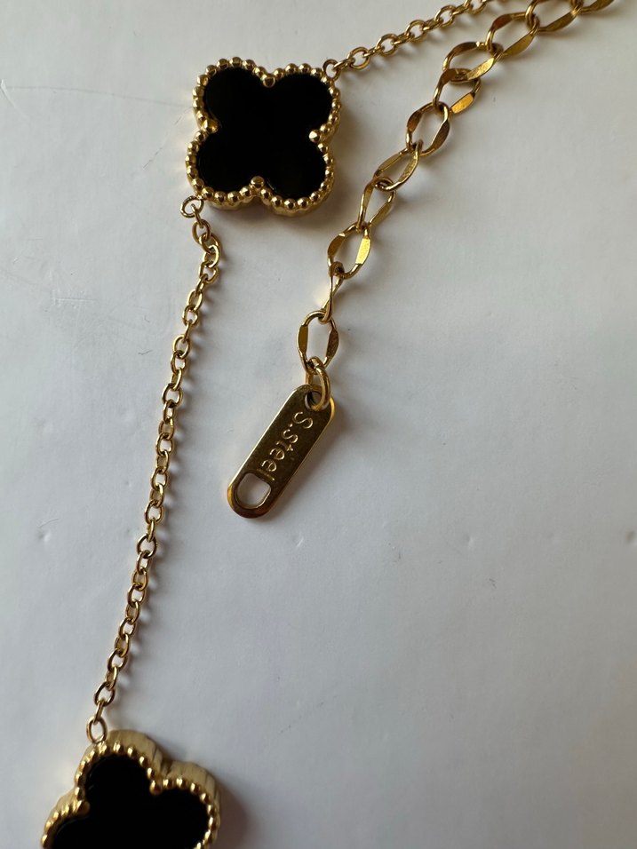 Çelik Van Cleef Model Kolye - Görsel 5