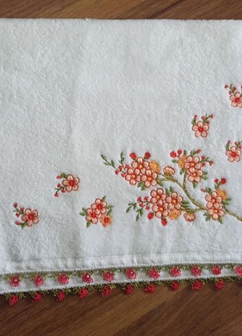 İğne oyası mutfak havlusu  - Görsel 5