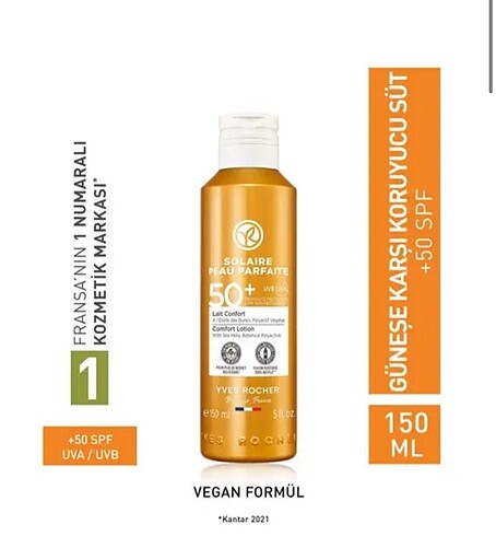 +50 SPF losyon