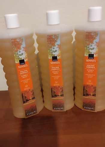 Avon Senses Golden Embrace Duş Jeli - Görsel 2