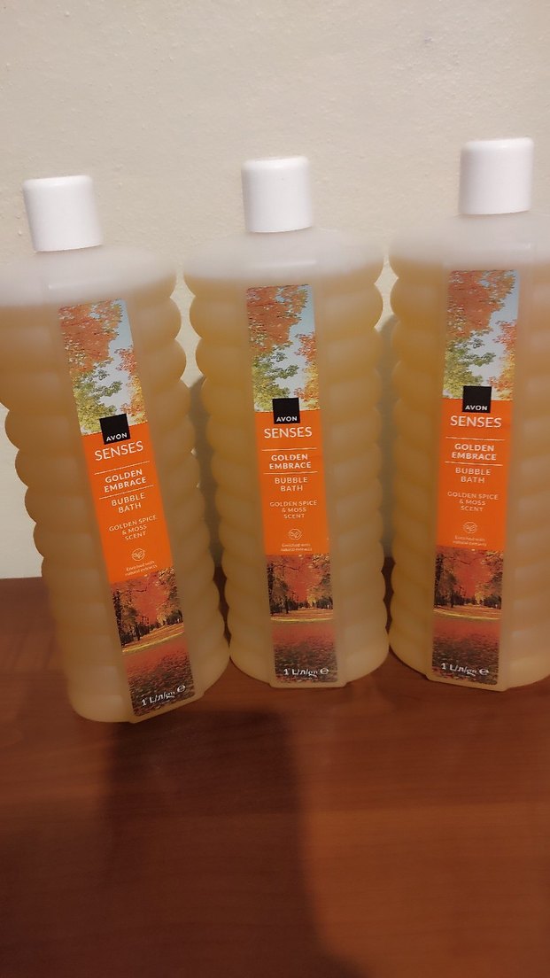 Avon Senses Golden Embrace Duş Jeli - Görsel 2