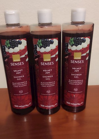 Avon Senses Velvet Joy Duş Jeli 500ml - Görsel 2