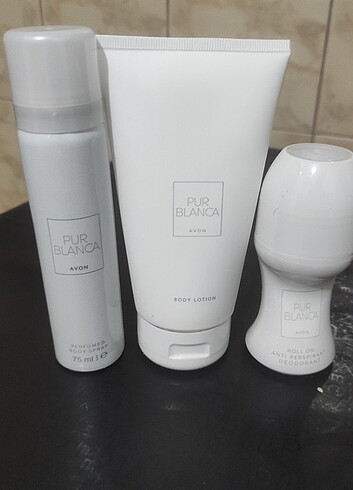 Avon Avon pur blanka deodorant losyon rollon set