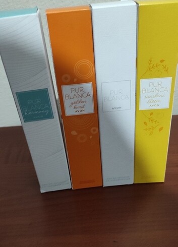 Avon pur blanca bayan parfüm çeşitleri 