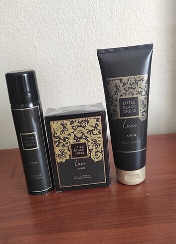 Avon little black bayan parfüm seti 