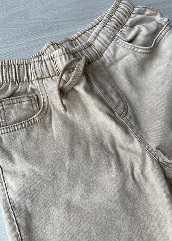 9 Yaş Beden camel Renk Lc Waikiki Bej Erkek Çocuk Denim Pantolon