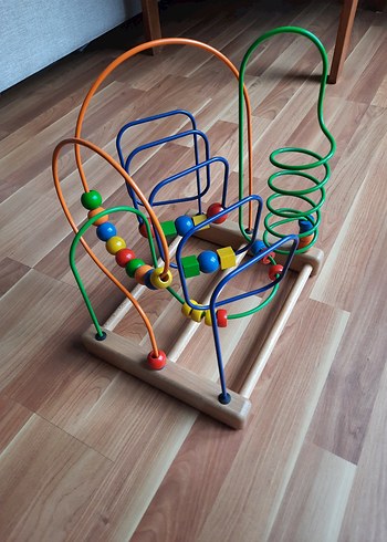 Renkli Ahşap Eğitici Oyuncak