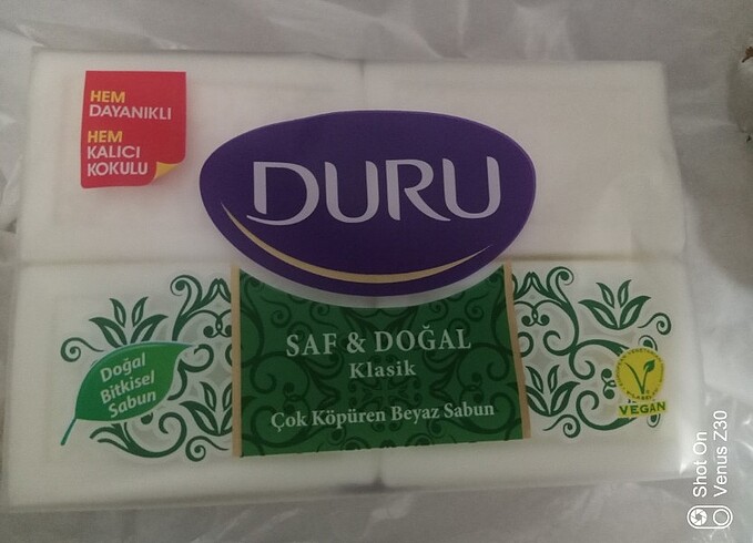 Dörtlü duru saf sabun 15 adet