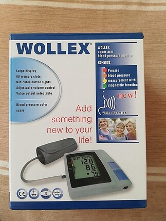 Wollex KD_5902 KONUŞAN TANSİYON ALETİ