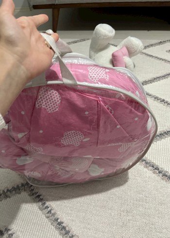 Pembe Desenli Çocuk Uyku Seti - Görsel 6