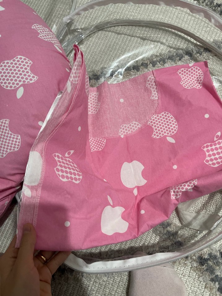 Pembe Desenli Çocuk Uyku Seti - Görsel 4