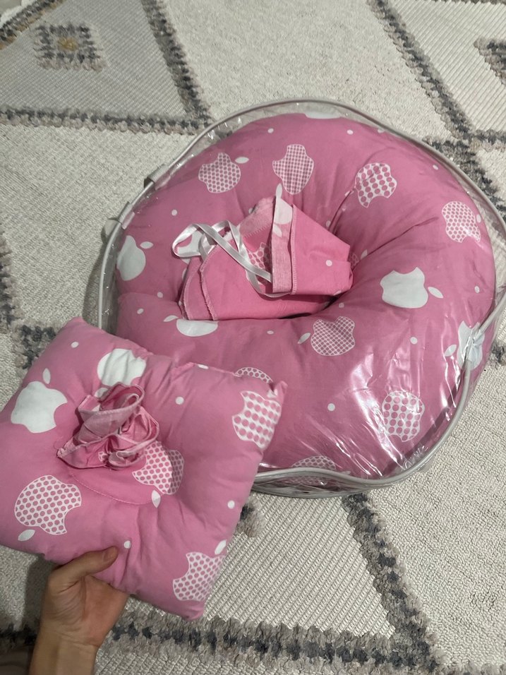 Pembe Desenli Çocuk Uyku Seti - Görsel 2