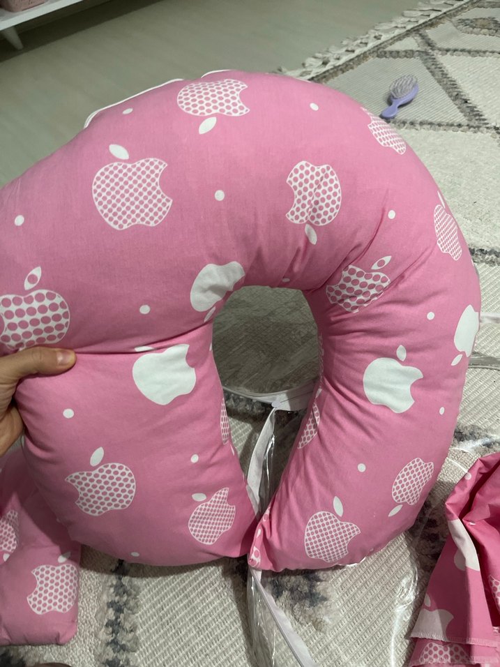 Pembe Desenli Çocuk Uyku Seti - Görsel 3