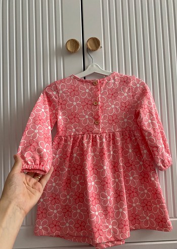 LC Waikiki Pembe Uzun Kollu Kız Çocuk Elbise