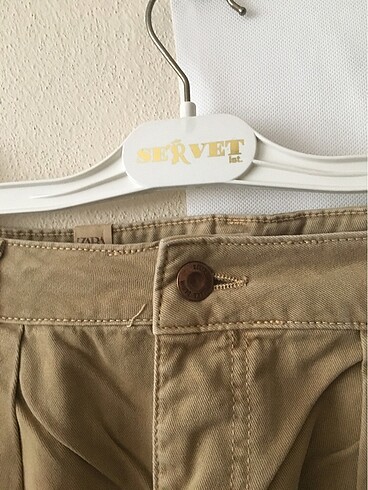 36 Beden camel Renk Zara Pantolon