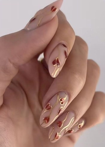 XS S M L jel takma tırnak - Görsel 3