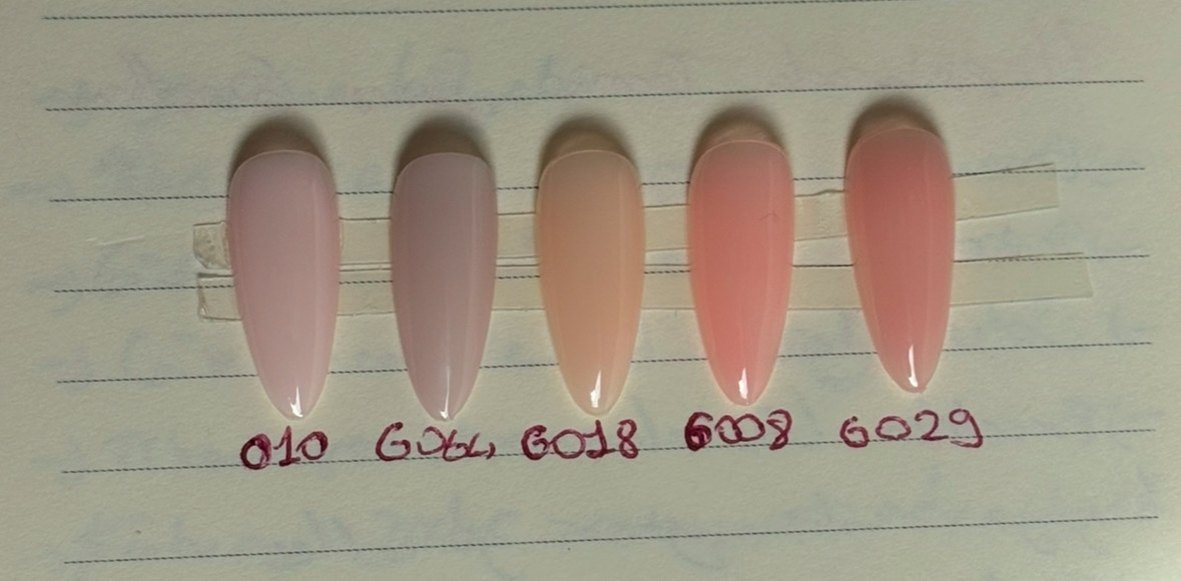 XS S M L jel takma tırnak - Görsel 5