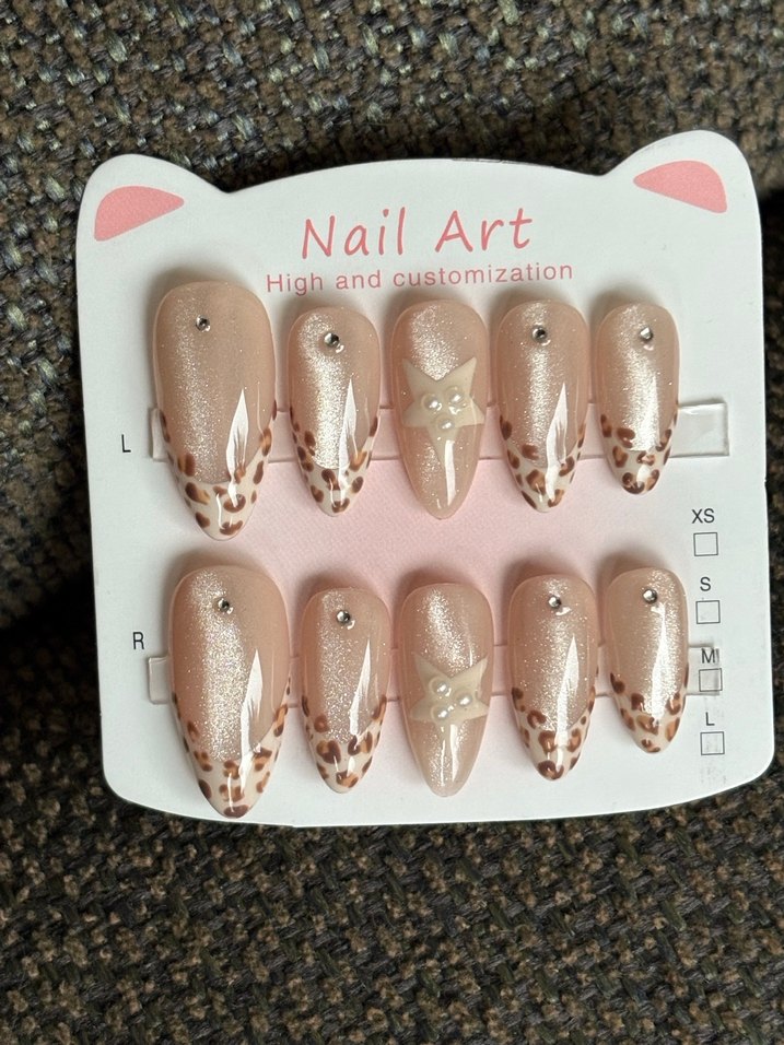 XS S M L jel takma tırnak - Görsel 2