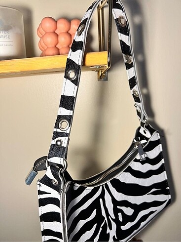 Diğer Zebra Desenli Çanta