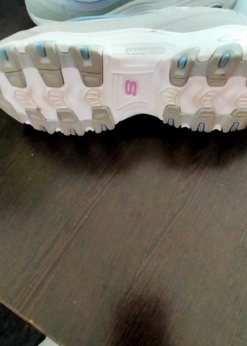 Skechers Skechers Kadın Gri Beyaz Bağcıklı Spor Ayakkabı