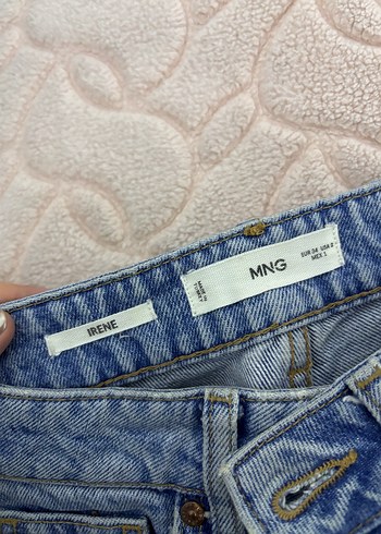 Mango straight düz Kesim Kot Pantolon - Görsel 4