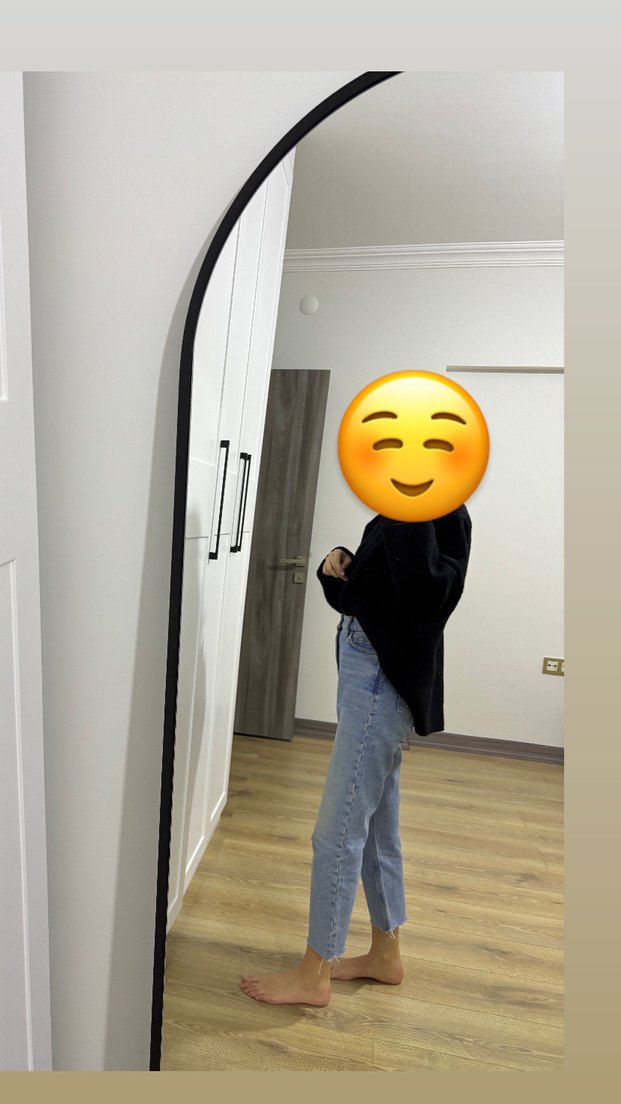 Mango straight düz Kesim Kot Pantolon - Görsel 3