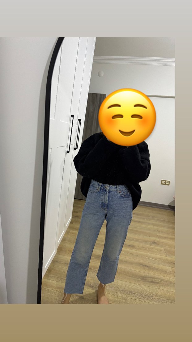 Mango straight düz Kesim Kot Pantolon - Görsel 2