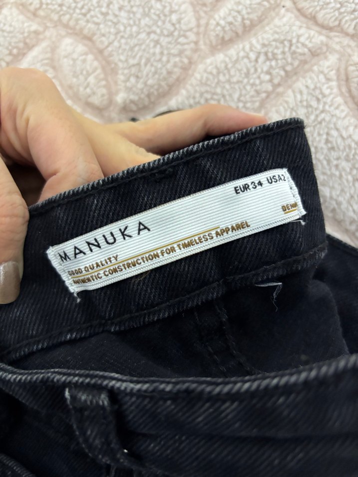 Siyah jean manuka - Görsel 3