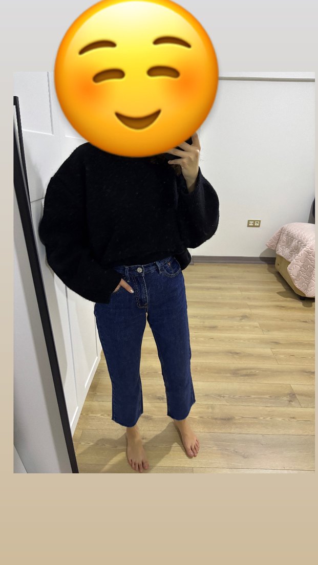 Stradivarius Mavi kot - Görsel 3