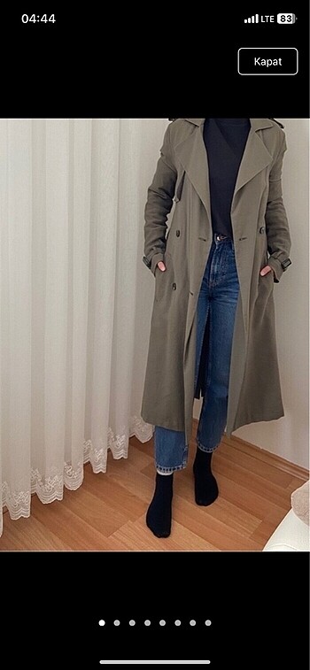 Stradivarius trençkot