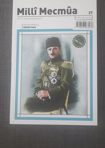 Milli Mecmûa Dergisi Sayı 27 - Enver Paşa Dosyası