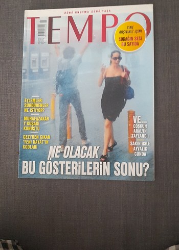 Tempo Dergisi - Gösterilerin Sonu