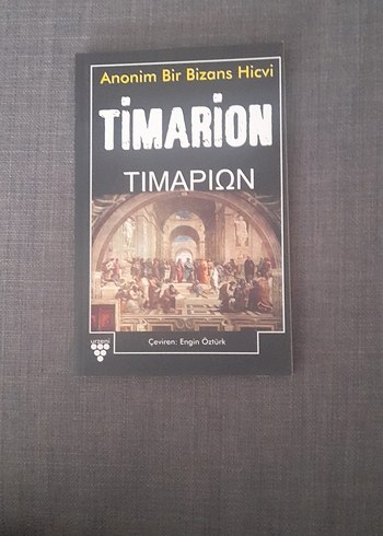 Anonim Bizans Hicvi TIMARION Kitabı