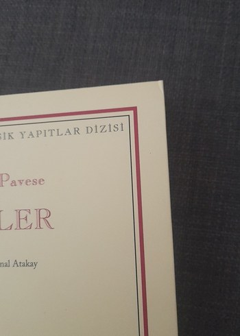 Cesare Pavese - Şiirler Kitabı - Görsel 2