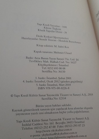 Dede Korkut Oğuznameleri - Klasik Yapıtlar - Görsel 9