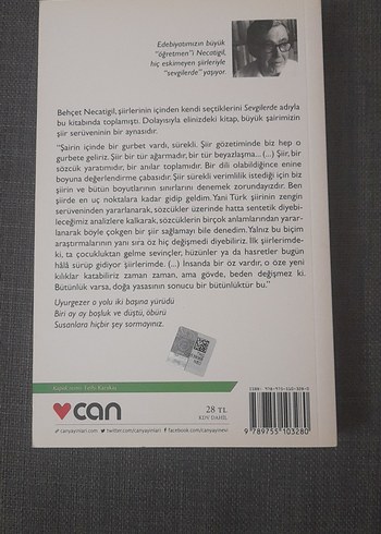 Behçet Necatigil - Sevgilerde Şiir Kitabı - Görsel 8