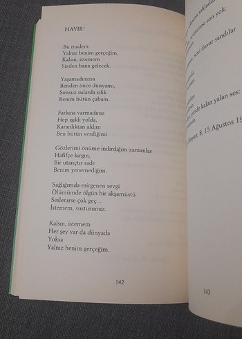 Behçet Necatigil - Sevgilerde Şiir Kitabı - Görsel 20