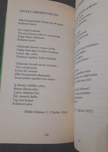 Behçet Necatigil - Sevgilerde Şiir Kitabı - Görsel 17