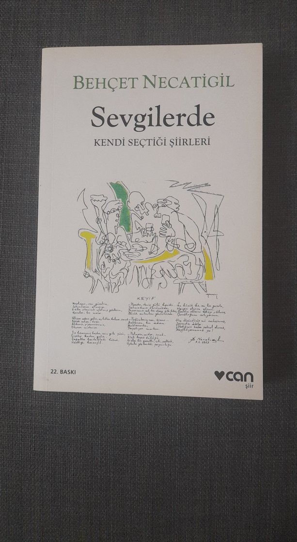 Behçet Necatigil - Sevgilerde Şiir Kitabı - Görsel 2