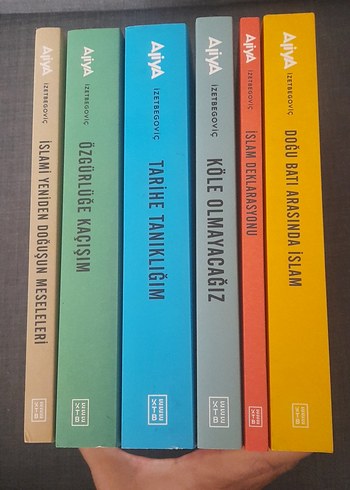 ALİYA İZZETBEGOVİÇ Seti - 6 Kitap