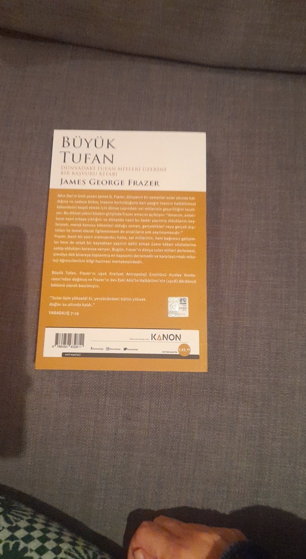 Büyük Tufan - James George Frazer - Görsel 3