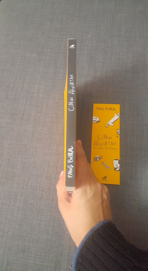 Cinai Absürtler ve Yakın Katillerim Kitabı - Görsel 3