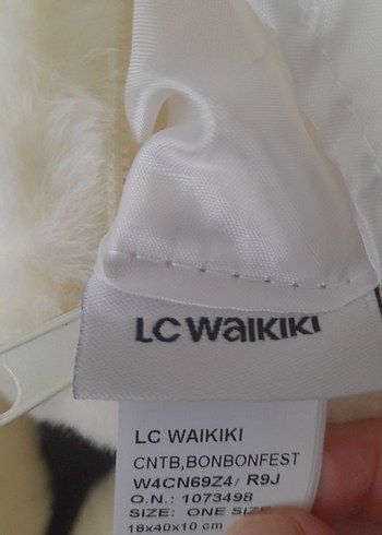 Beyaz Peluş Tavşan Çanta/LCW - Görsel 6
