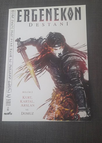 Ergenekon Destanı Çizgi Roman Seti - Görsel 4