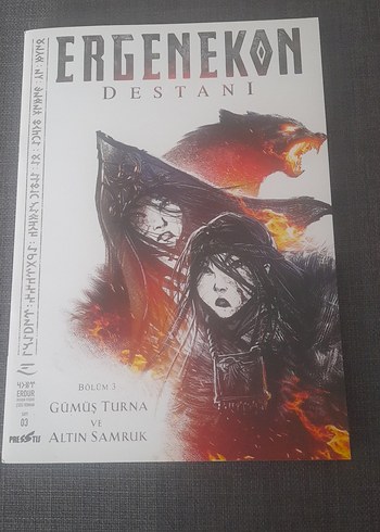 Ergenekon Destanı Çizgi Roman Seti - Görsel 3